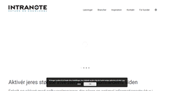 Desktop Screenshot of intranote.dk